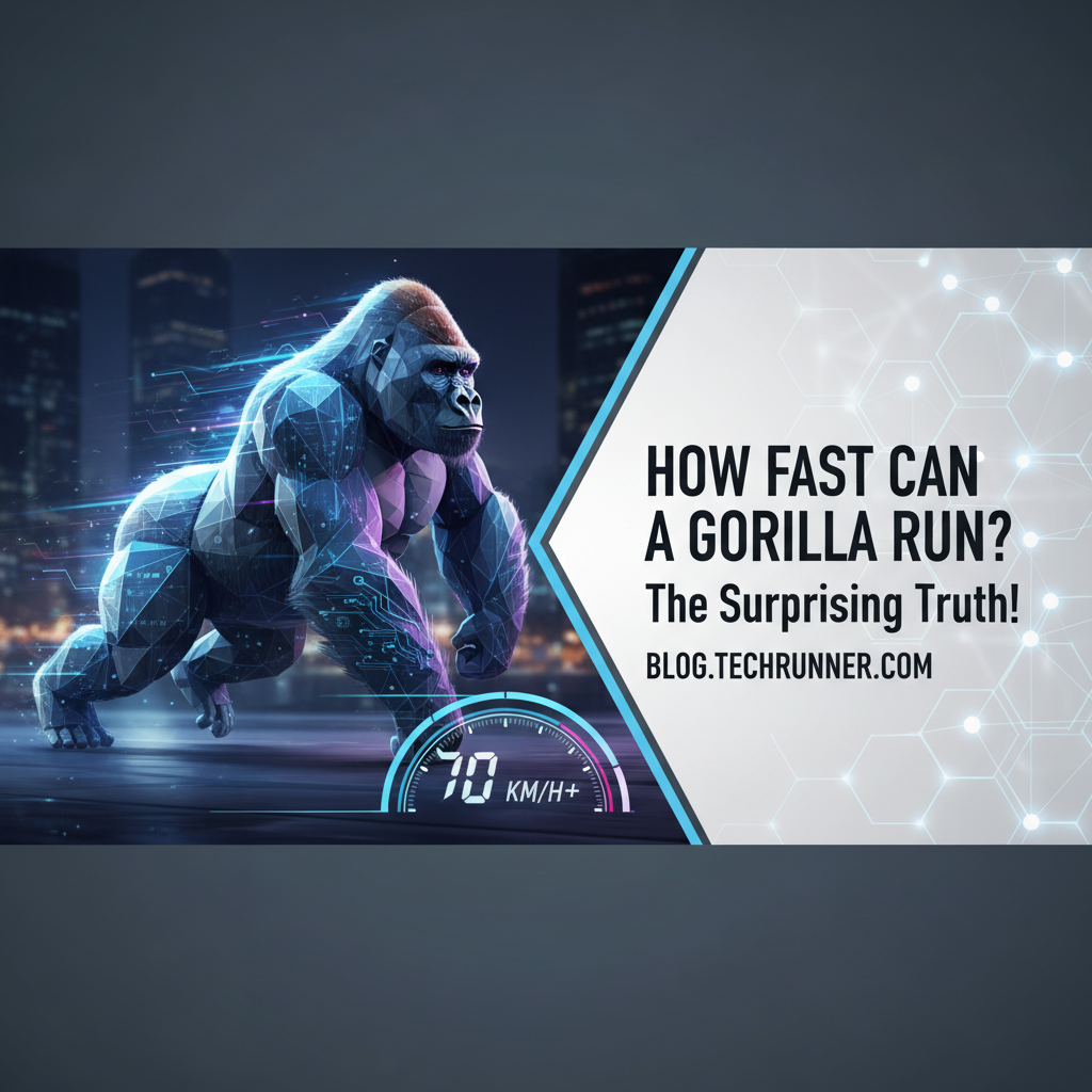 How Fast Can a Gorilla Run? The Surprising Truth!