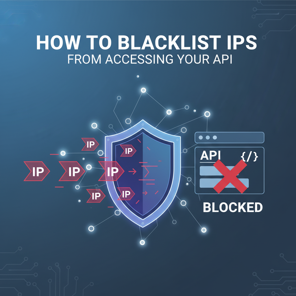 How to Blacklist IPs from Accessing Your API