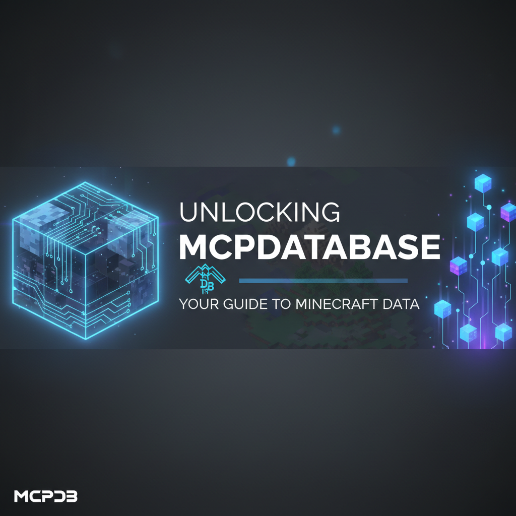 Unlocking MCPDatabase: Your Guide to Minecraft Data