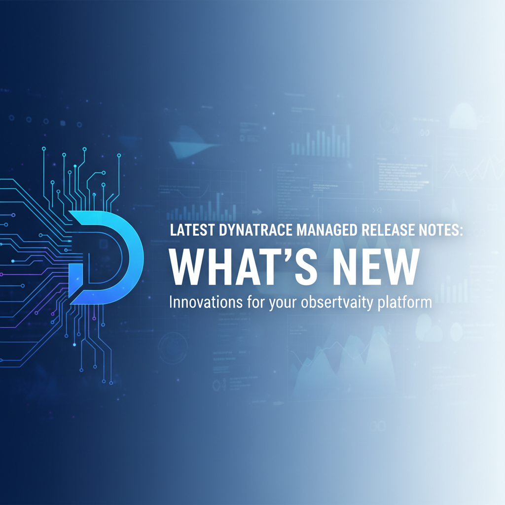 Latest Dynatrace Managed Release Notes: What's New