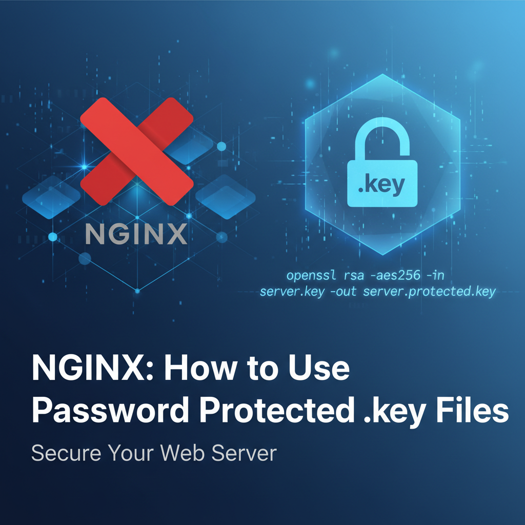Nginx: How to Use Password Protected .key Files