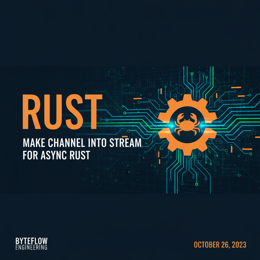 Rust: Make Channel into Stream for Async Rust