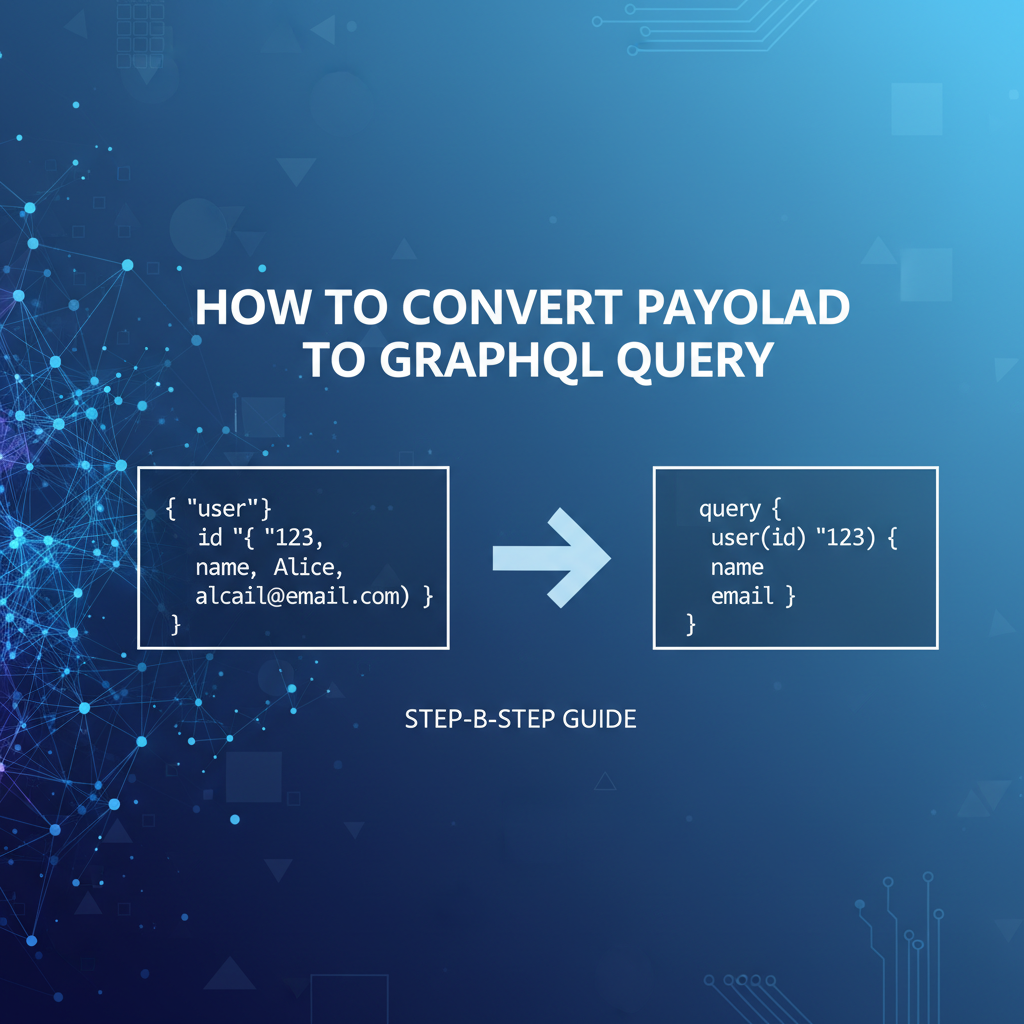 How to Convert Payload to GraphQL Query: Step-by-Step Guide