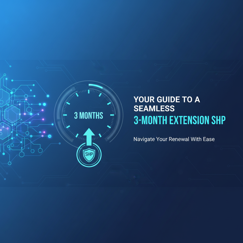 Your Guide to a Seamless 3-Month Extension SHP