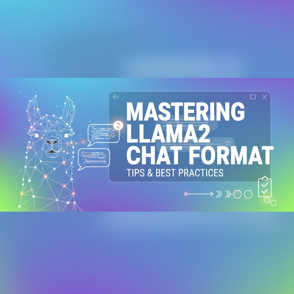 Mastering Llama2 Chat Format: Tips & Best Practices
