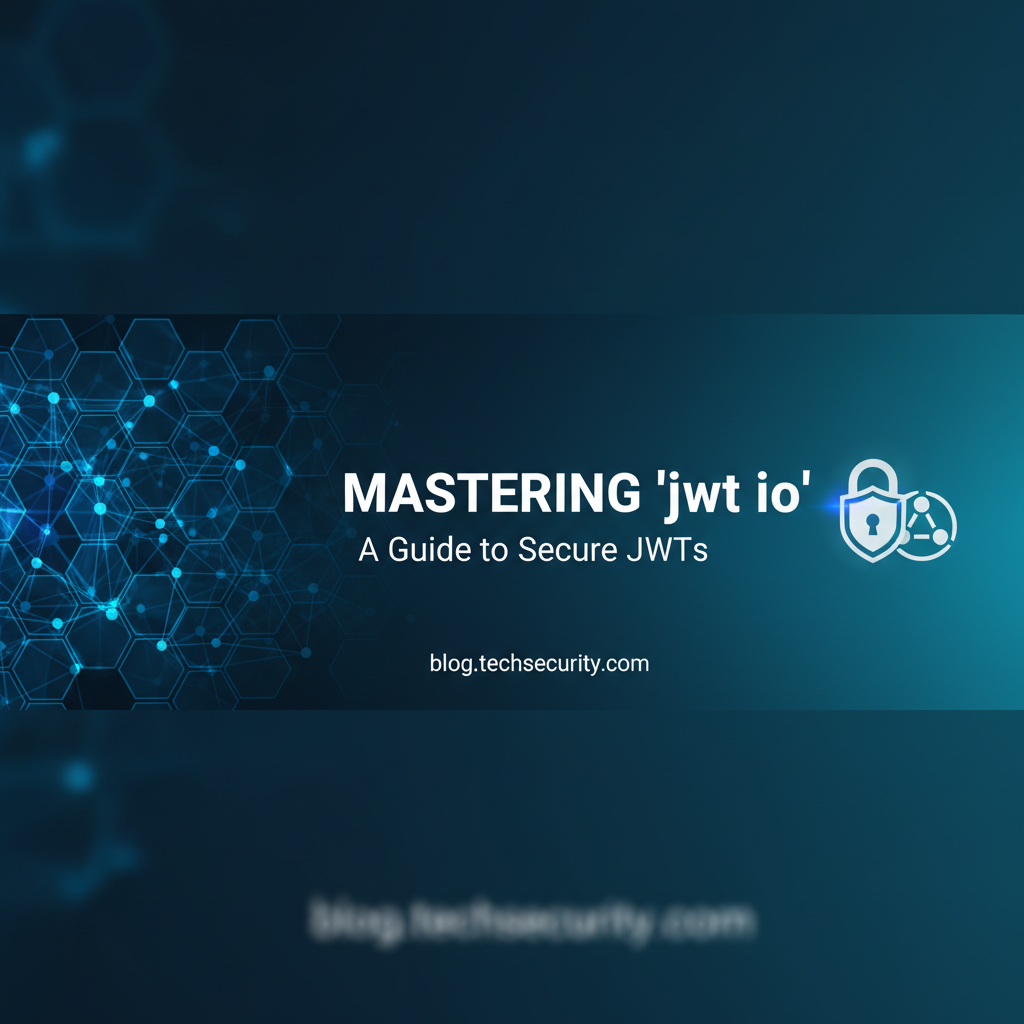 Mastering `jwt io`: A Guide to Secure JWTs
