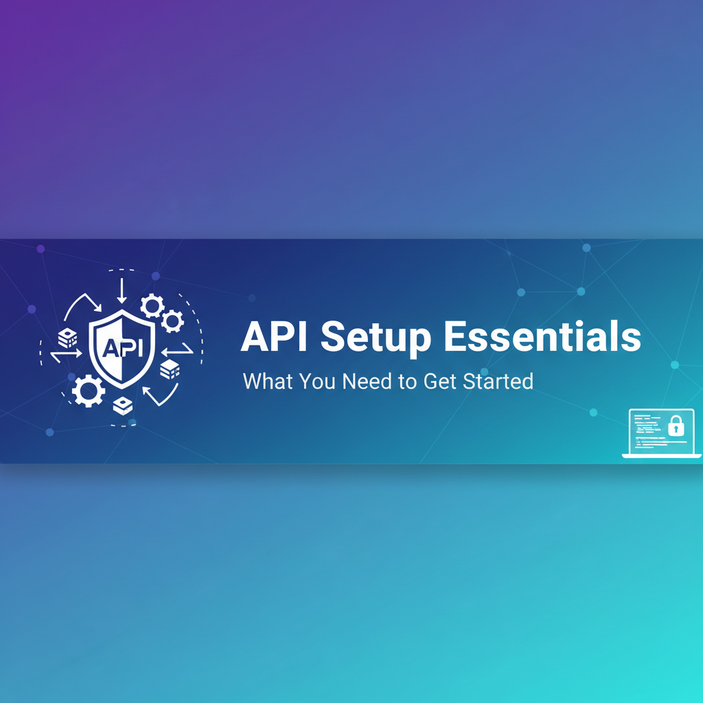 API Setup Essentials: What You Need to Get Started