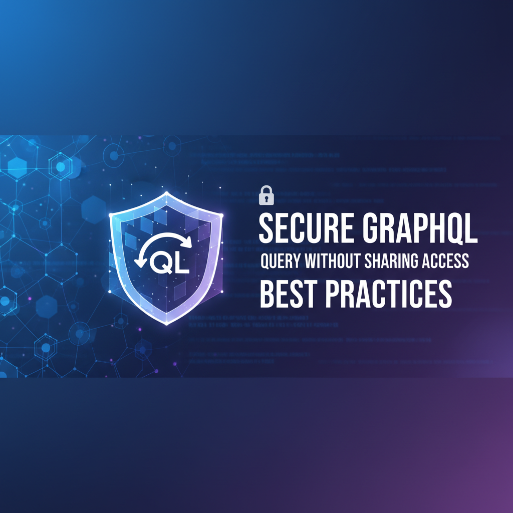 Secure GraphQL to Query Without Sharing Access Best Practices