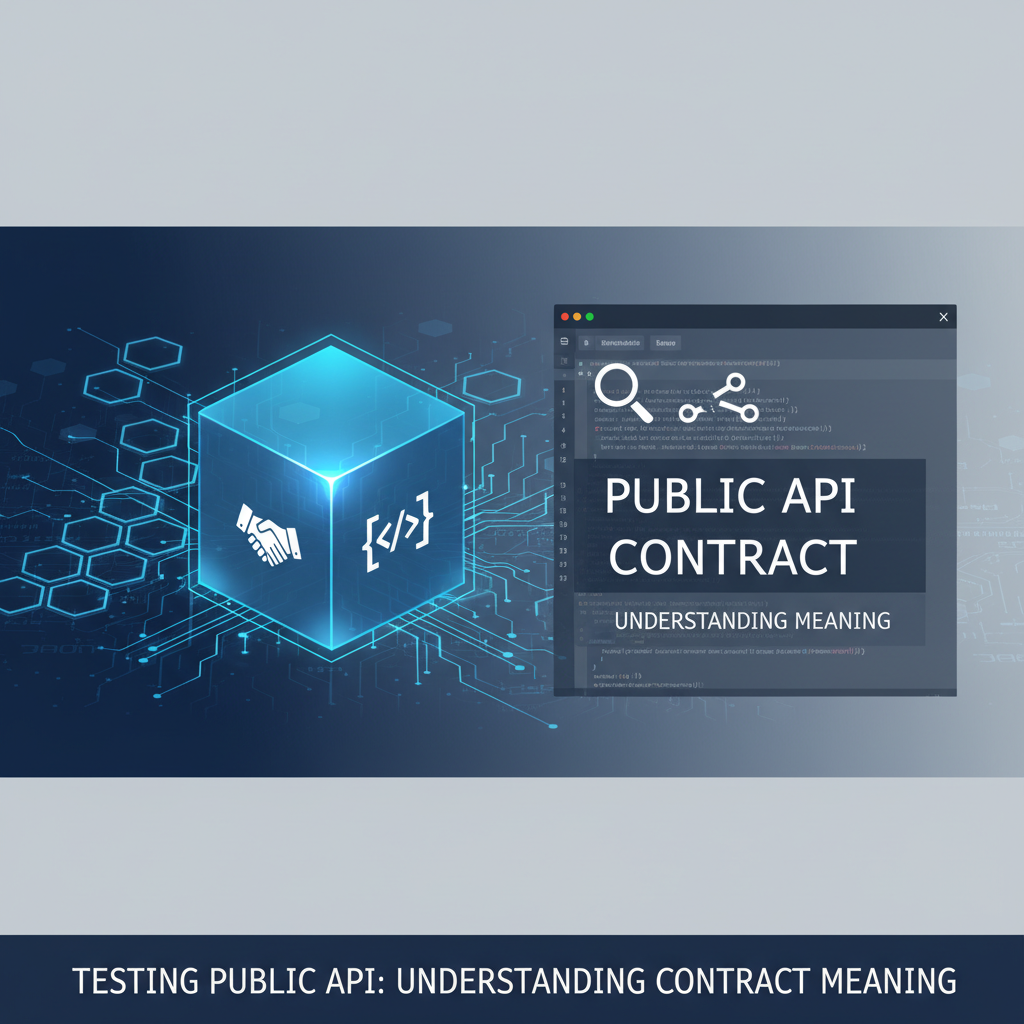 Testing Public API: Understanding Contract Meaning