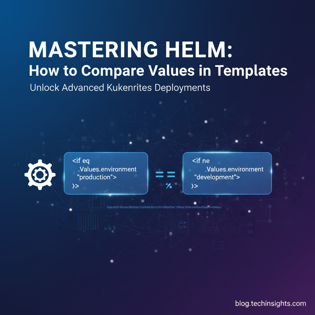 Mastering Helm: How to Compare Values in Templates