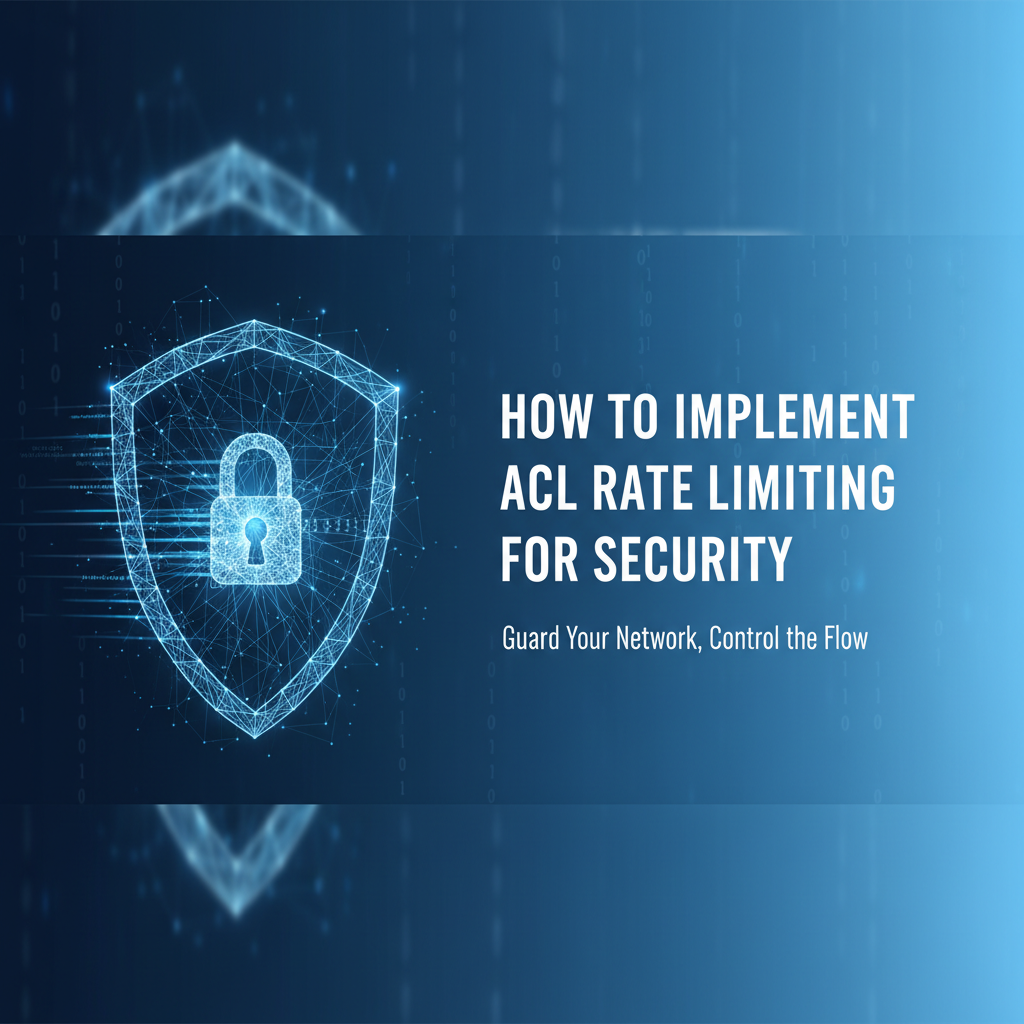 How to Implement ACL Rate Limiting for Security