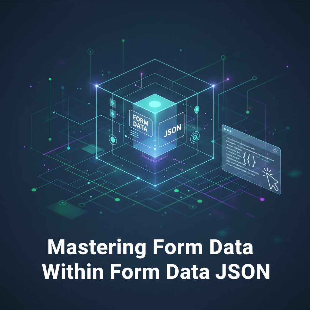 Mastering Form Data Within Form Data JSON