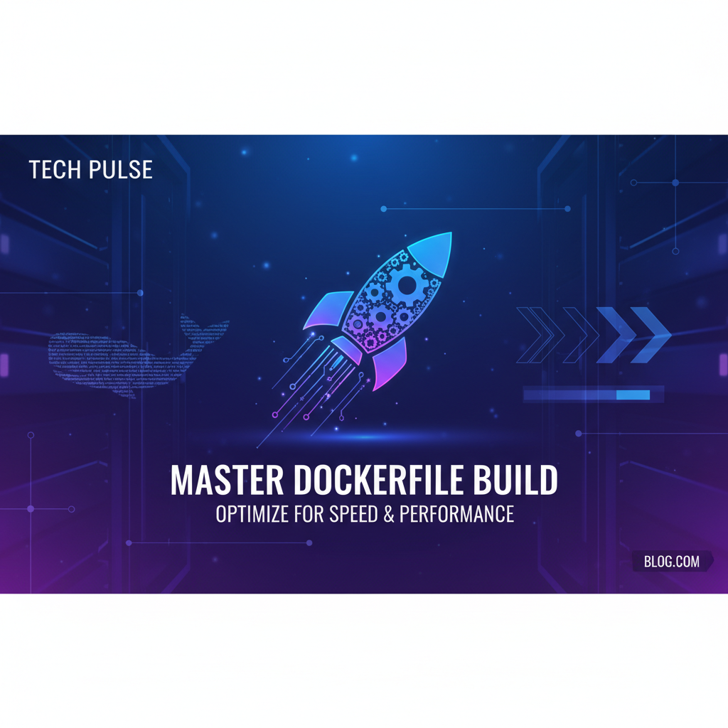 Master Dockerfile Build: Optimize for Speed & Performance