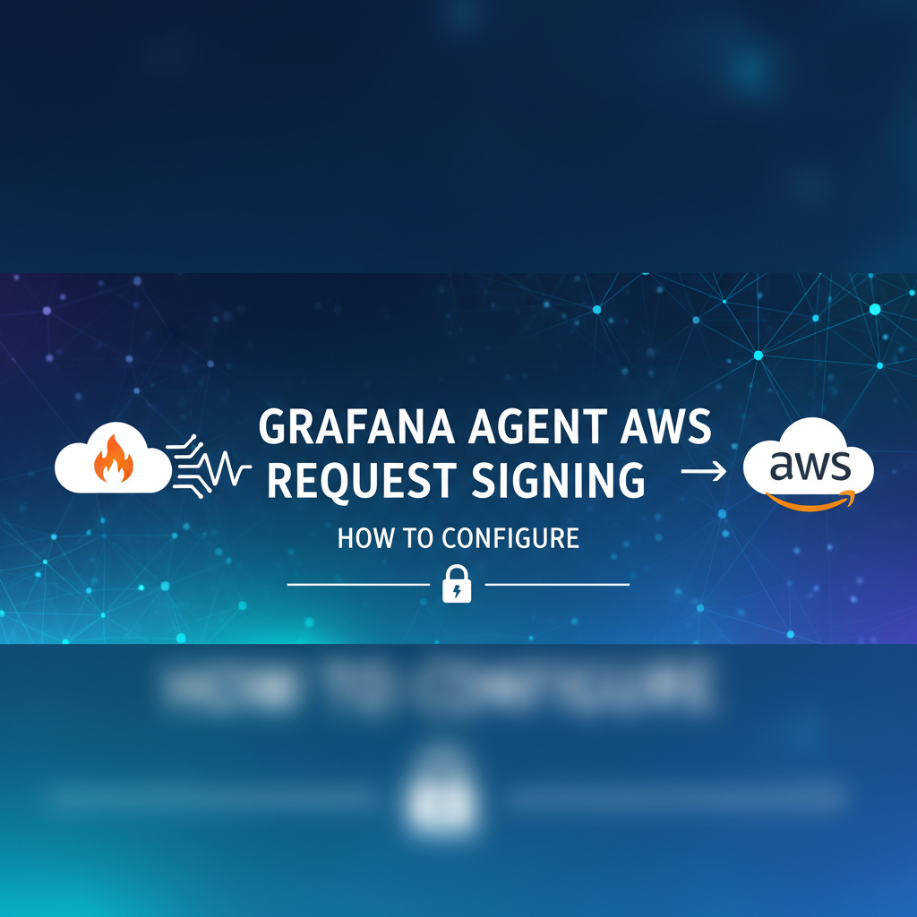 How to Configure Grafana Agent AWS Request Signing
