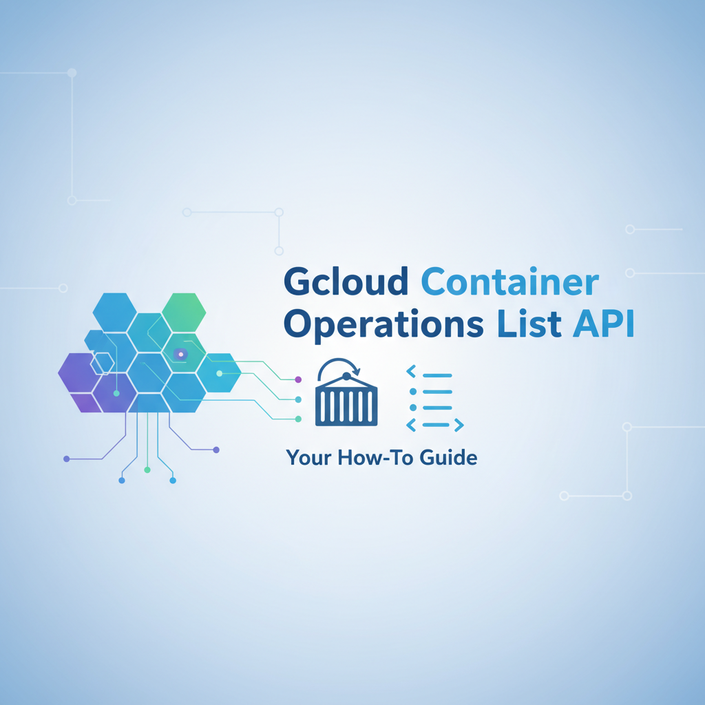 Gcloud Container Operations List API: Your How-To Guide