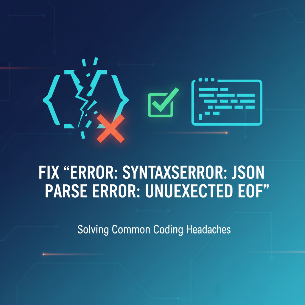 Fix `error: syntaxerror: json parse error: unexpected eof`