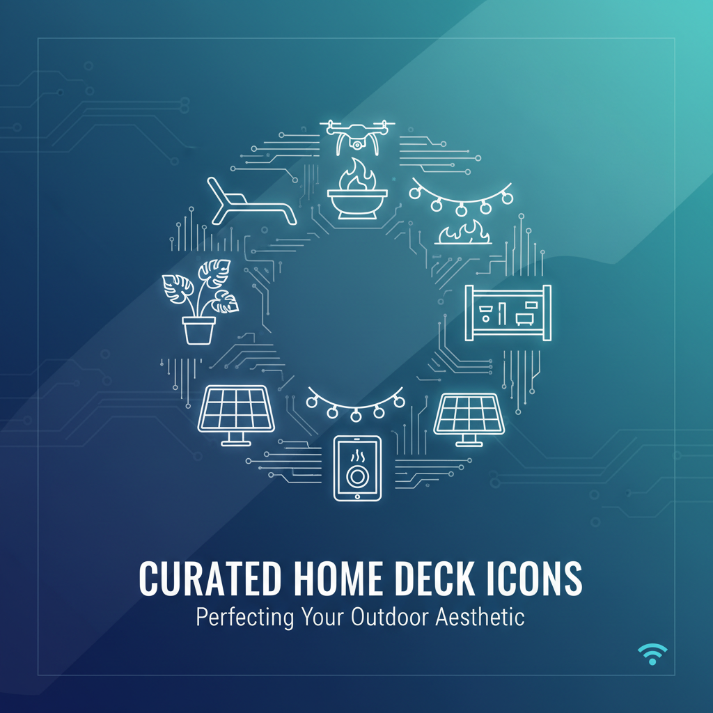 Curated Home Deck Icons: Perfecting Your Outdoor Aesthetic