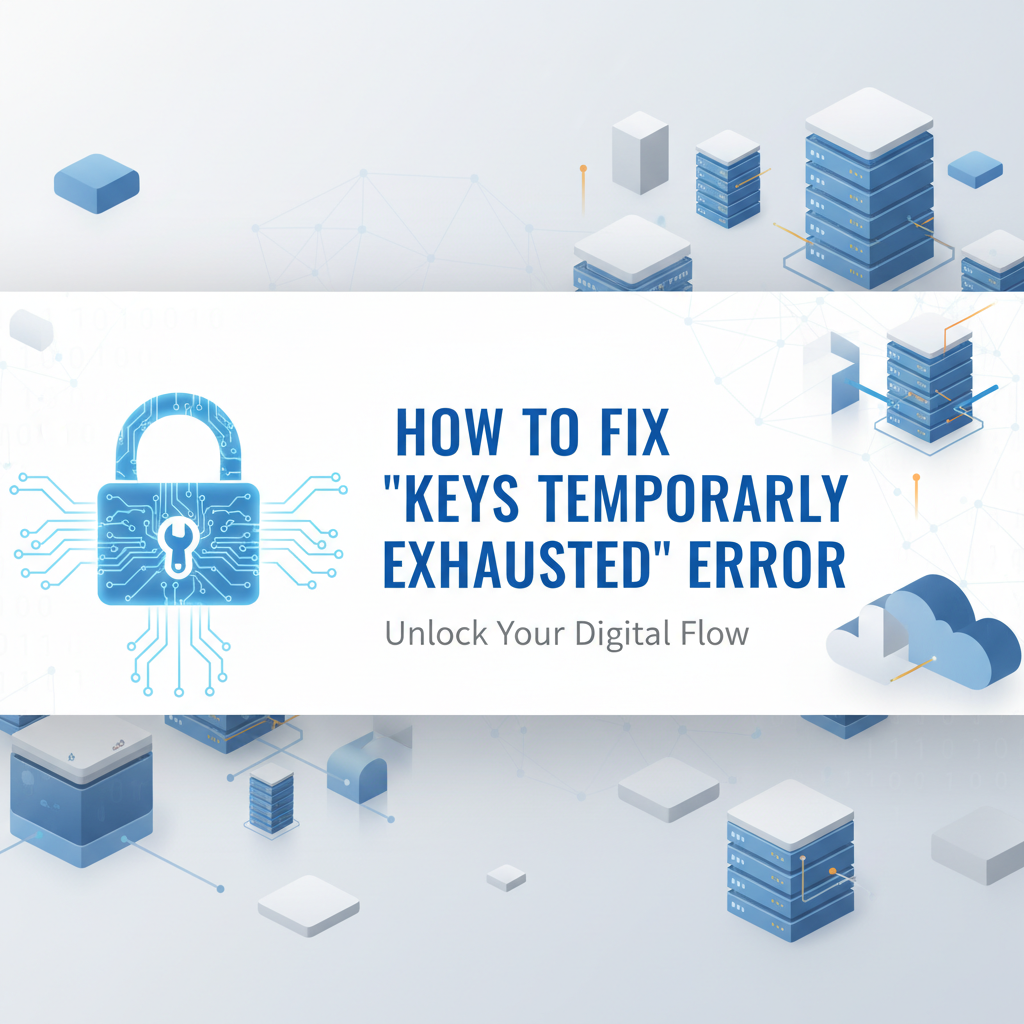 How to Fix "Keys Temporarily Exhausted" Error