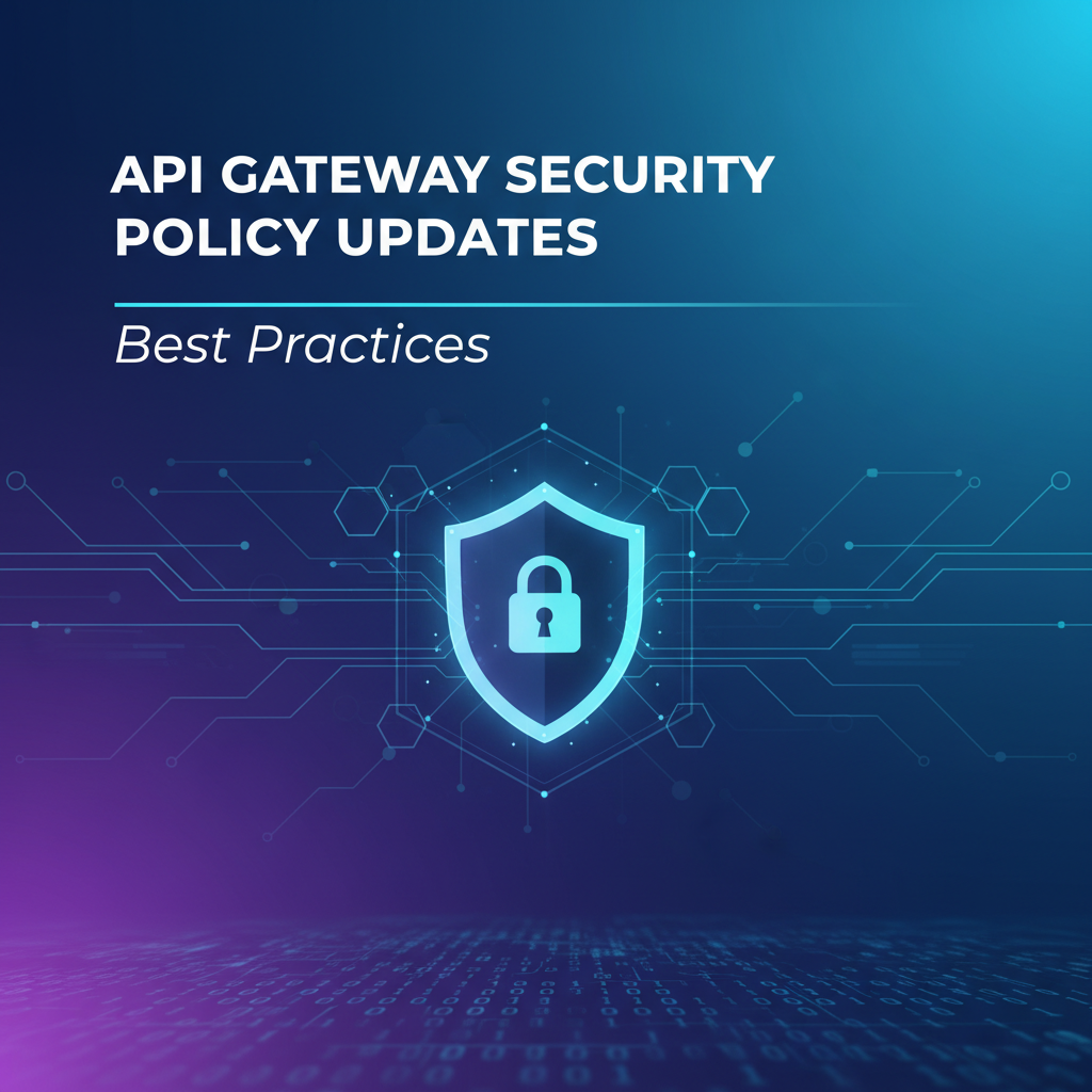 API Gateway Security Policy Updates: Best Practices