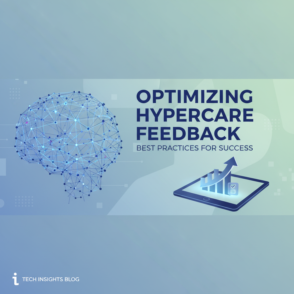 Optimizing Hypercare Feedback: Best Practices for Success