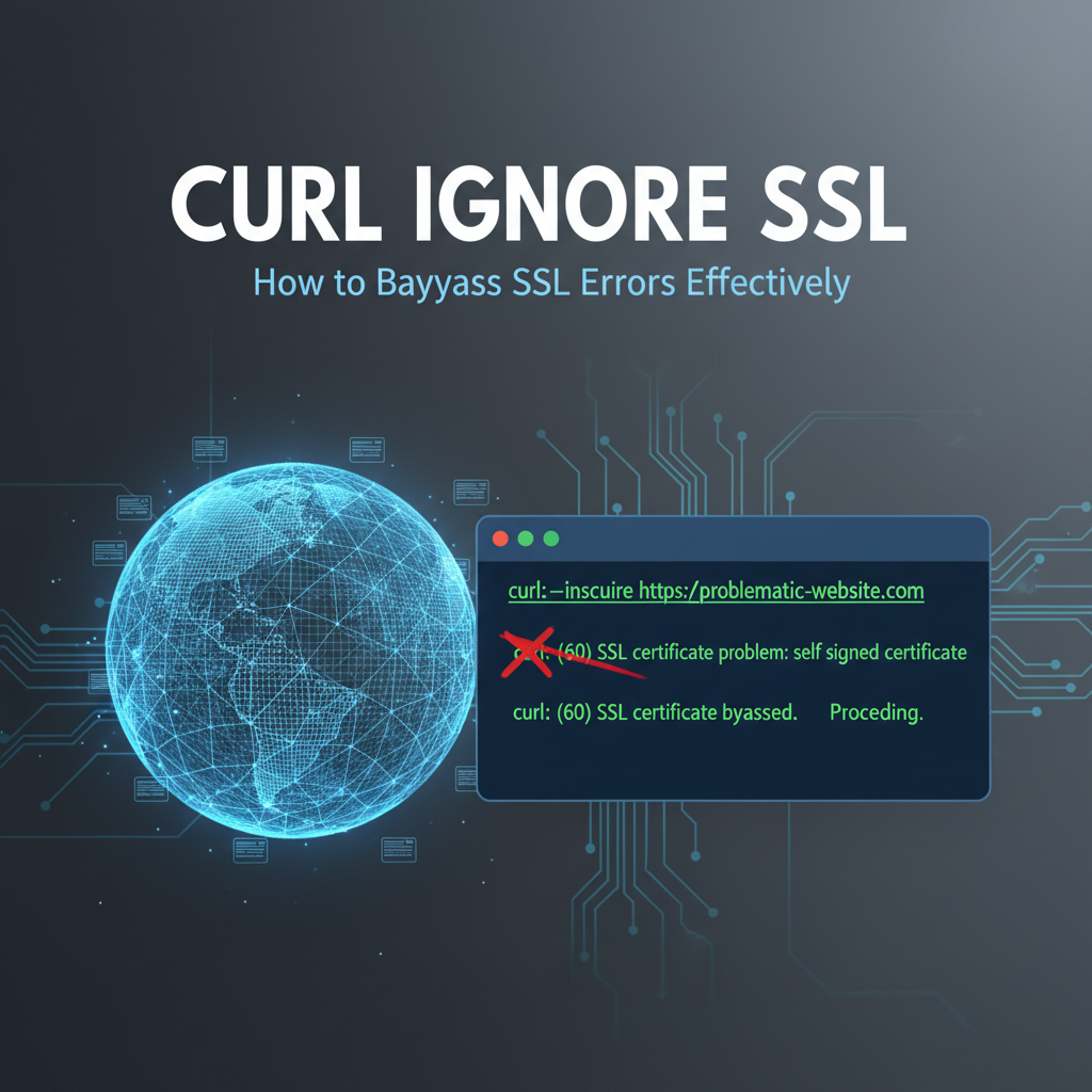 curl ignore ssl: How to Bypass SSL Errors Effectively