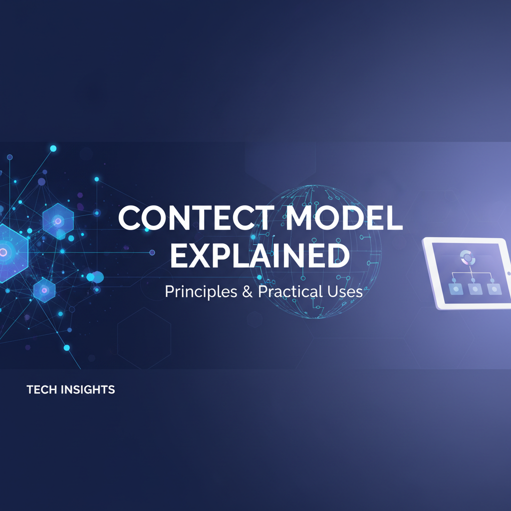 Context Model Explained: Principles & Practical Uses