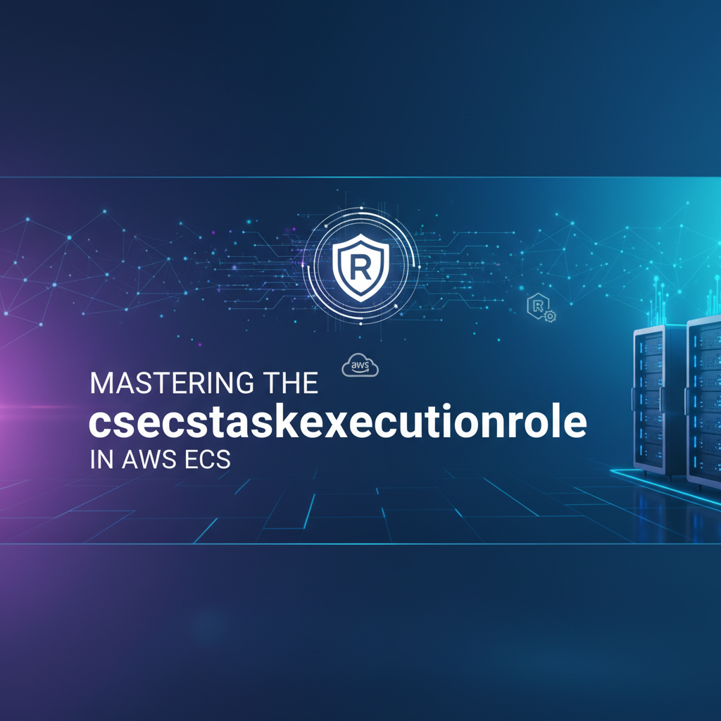 Mastering the `csecstaskexecutionrole` in AWS ECS