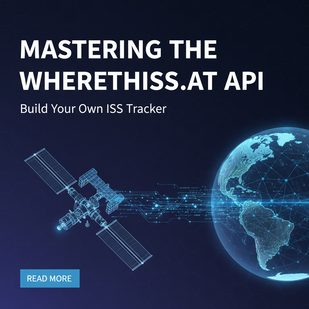 Mastering the Wheretheiss.at API: Build Your Own ISS Tracker