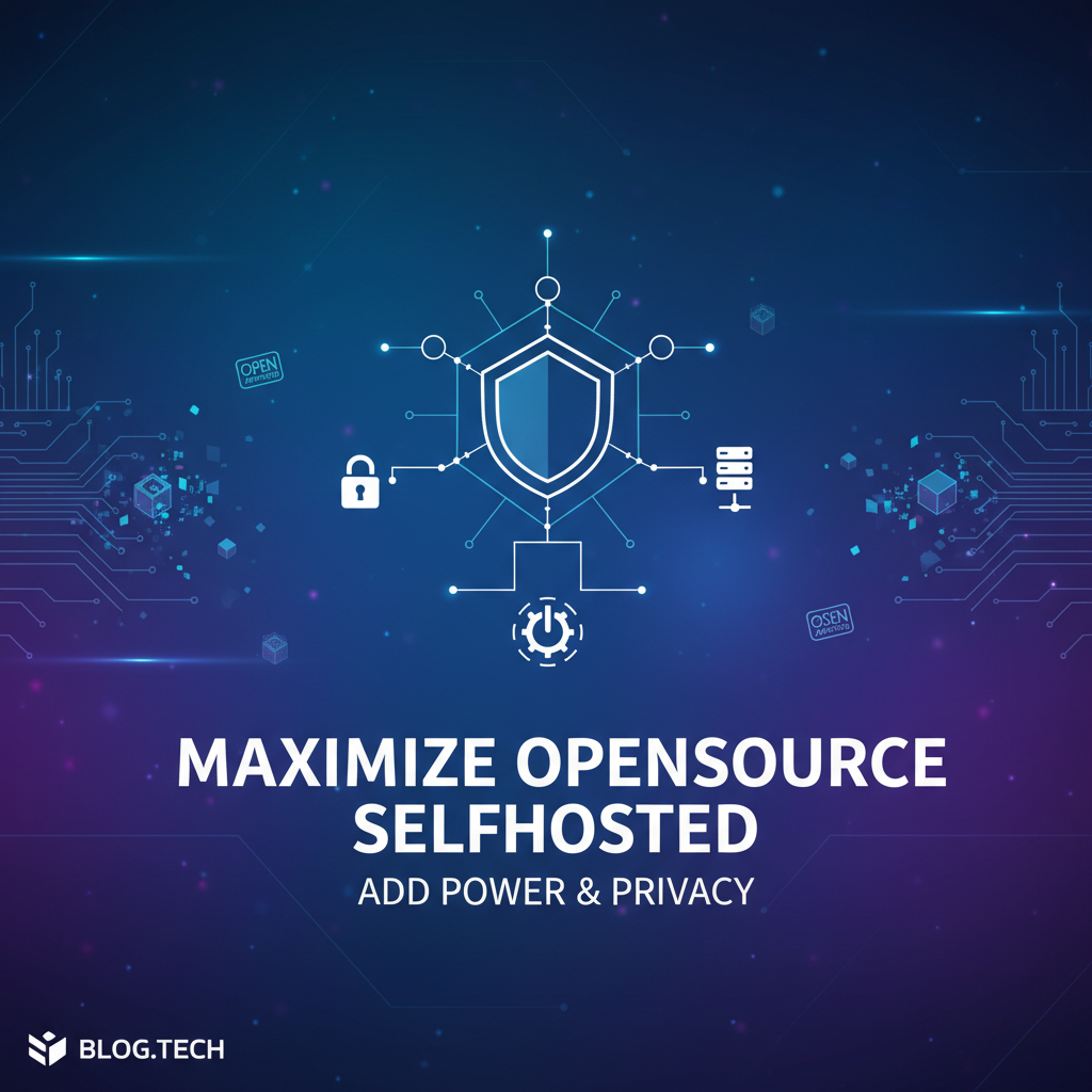 Maximize Opensource Selfhosted: Add Power & Privacy