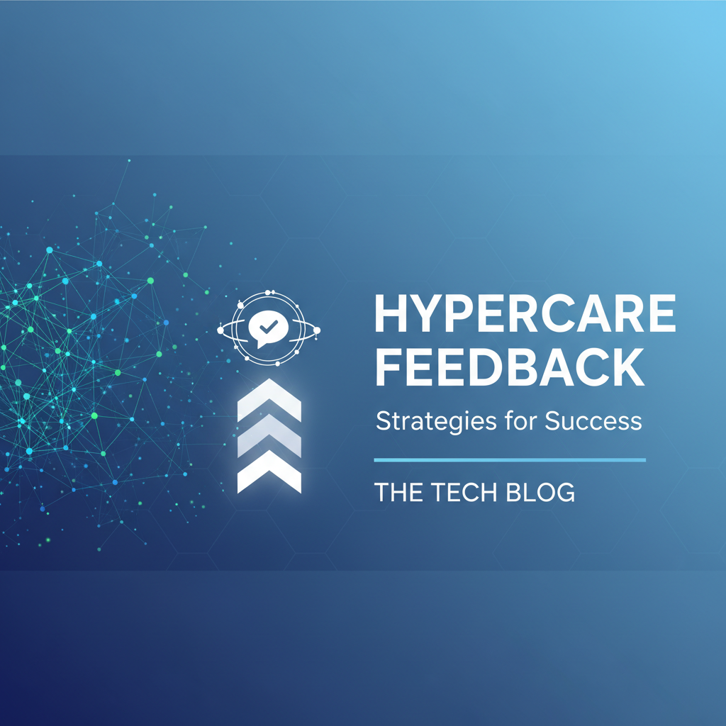 Hypercare Feedback: Strategies for Success