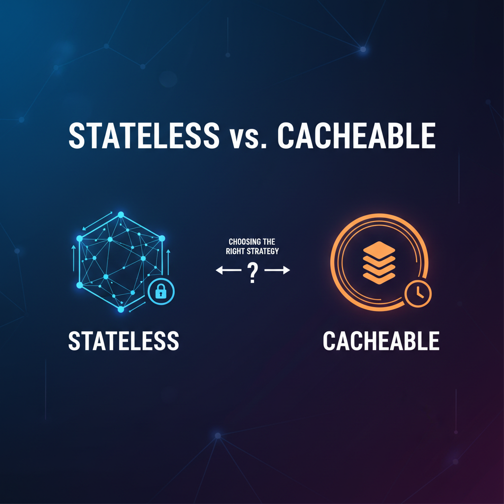 Stateless vs. Cacheable: Choosing the Right Strategy