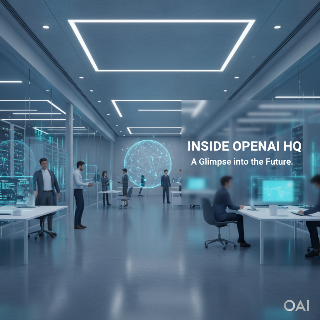 Inside OpenAI HQ: A Glimpse into the Future