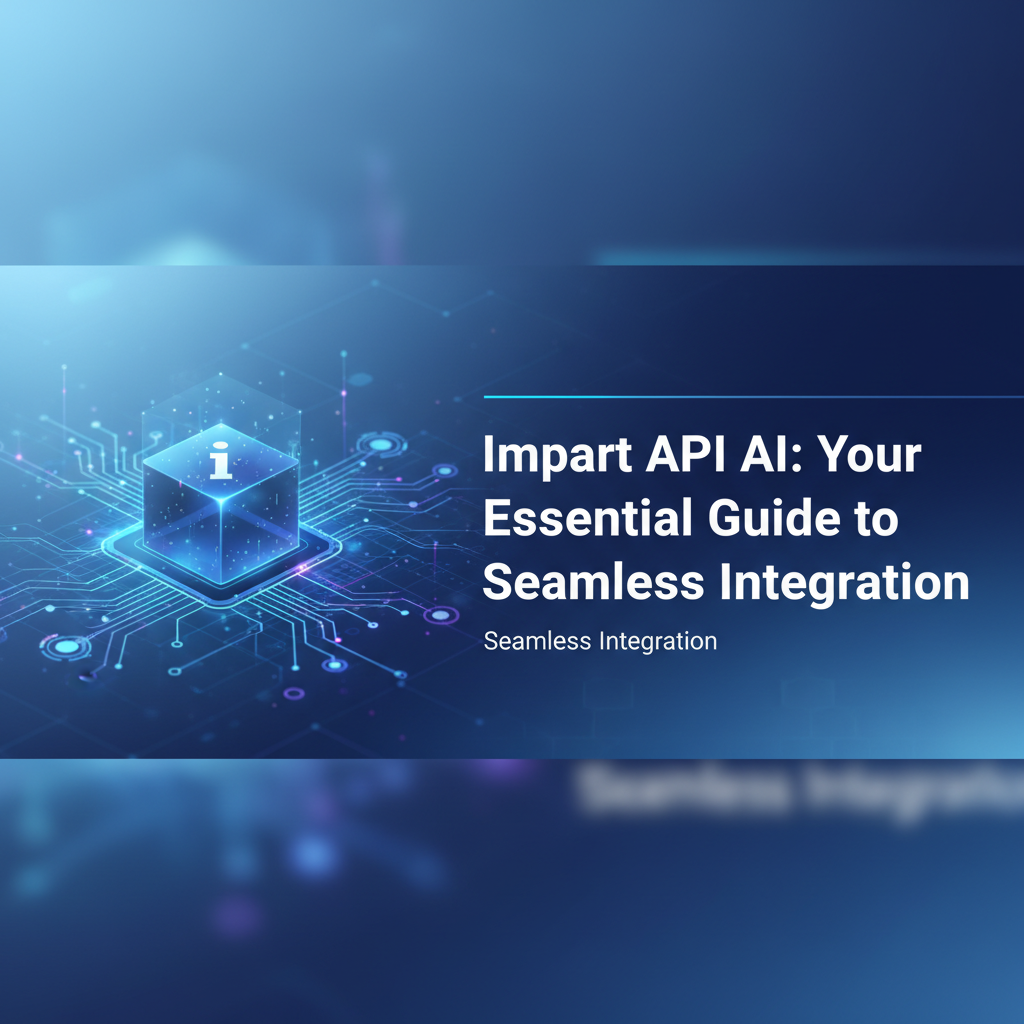 Impart API AI: Your Essential Guide to Seamless Integration