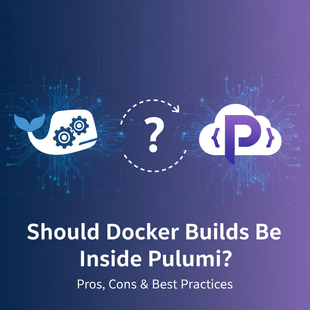 Should Docker Builds Be Inside Pulumi? Pros, Cons & Best Practices