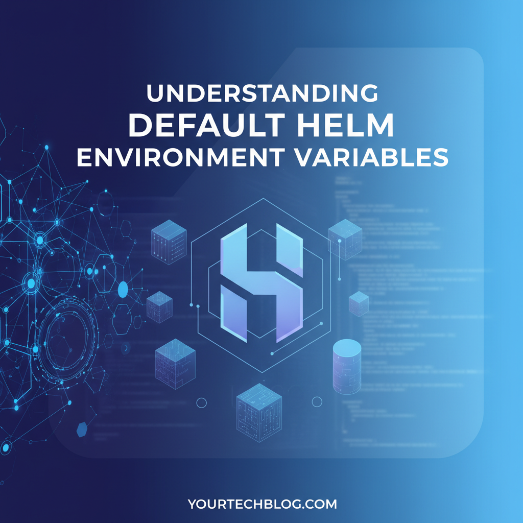 Understanding Defalt Helm Environment Variables