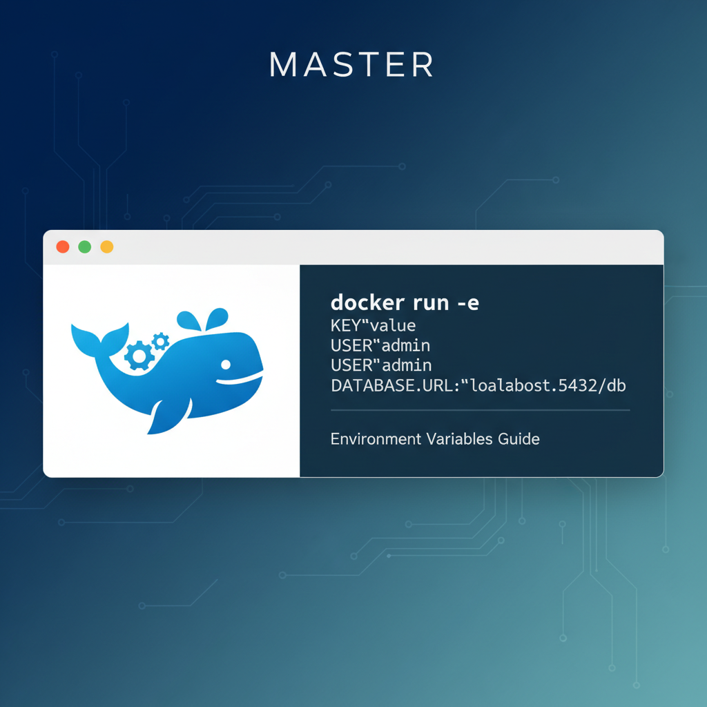 Master `docker run -e`: Environment Variables Guide