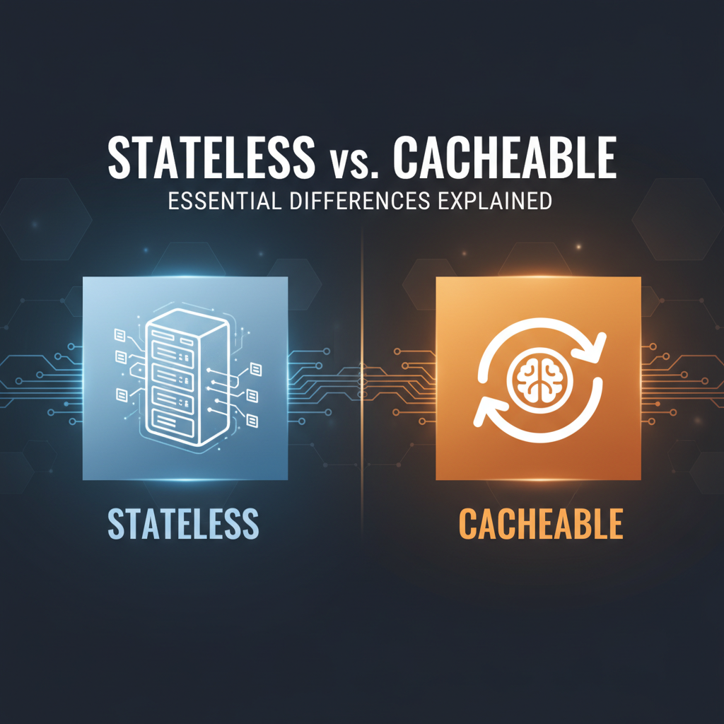 Stateless vs. Cacheable: Essential Differences Explained