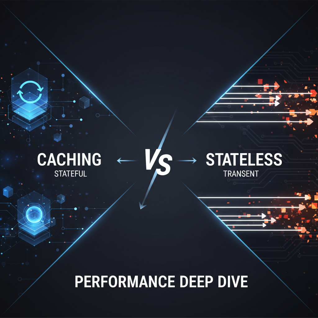 Caching vs. Stateless Operation: A Performance Deep Dive