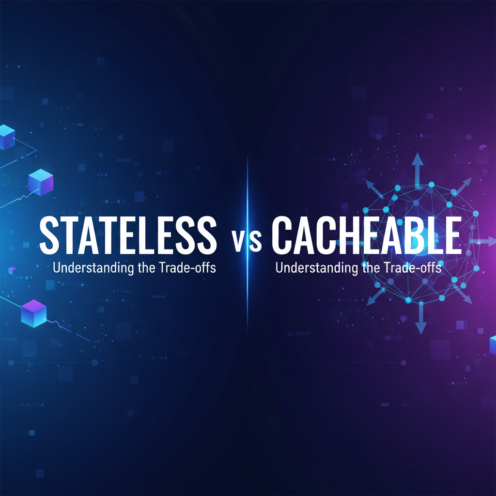 Stateless vs Cacheable: Understanding the Trade-offs