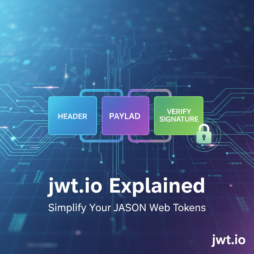 jwt.io Explained: Simplify Your JSON Web Tokens