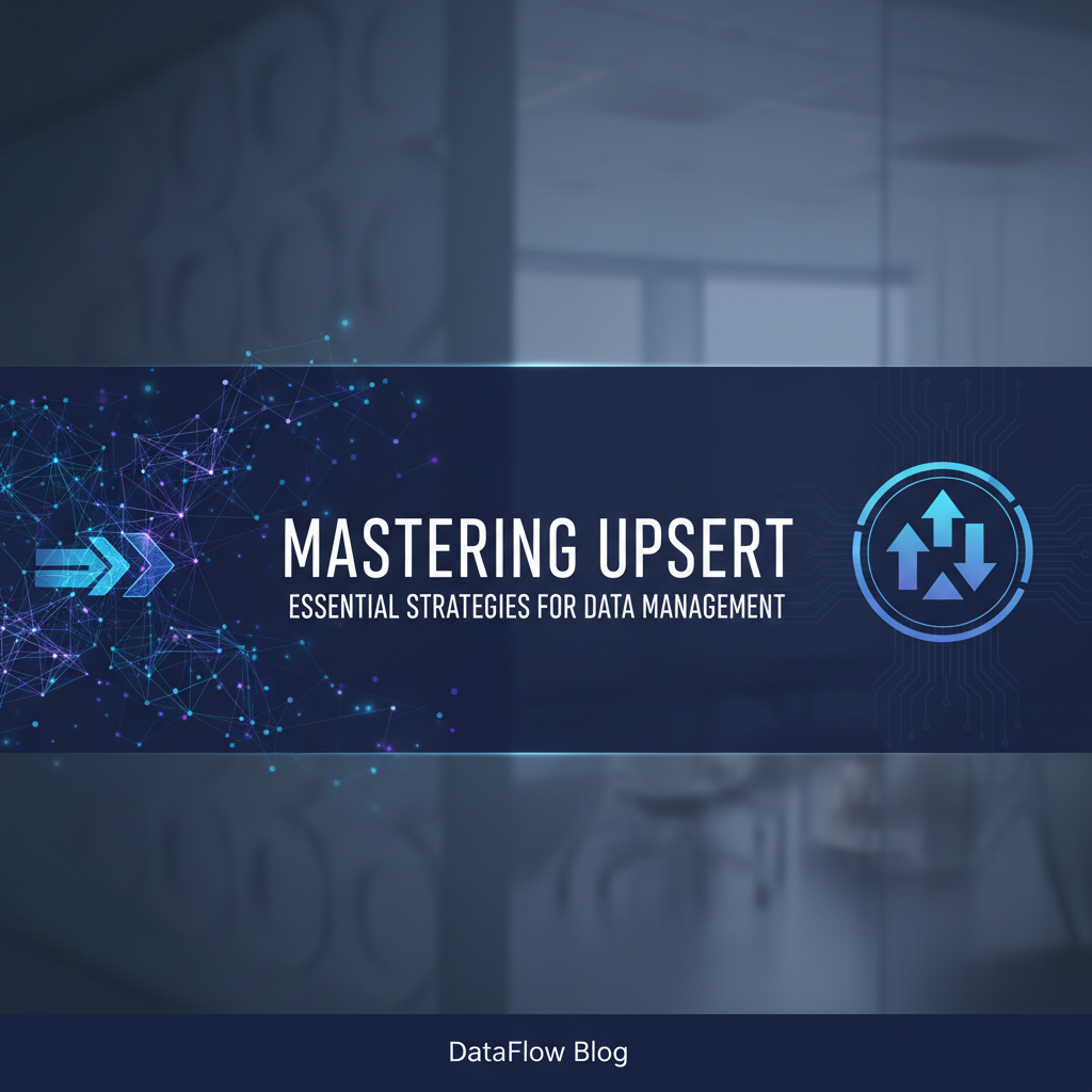 Mastering Upsert: Essential Strategies for Data Management