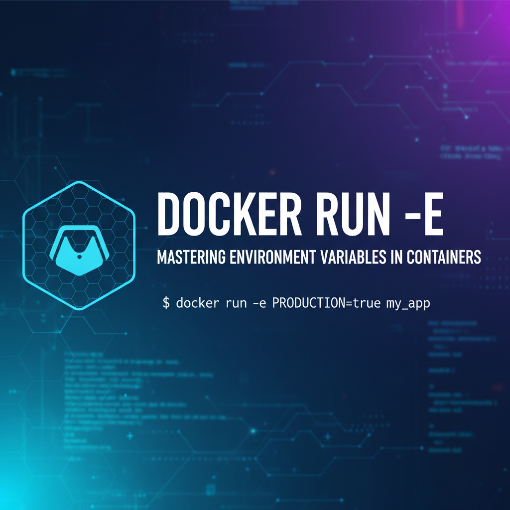 Docker Run -e: Mastering Environment Variables in Containers
