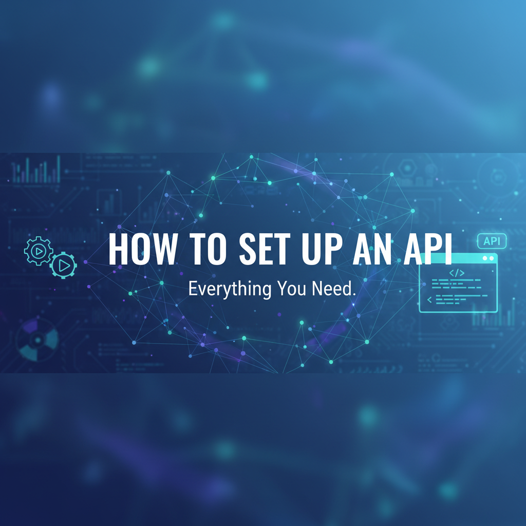 How to Set Up an API: Everything You Need