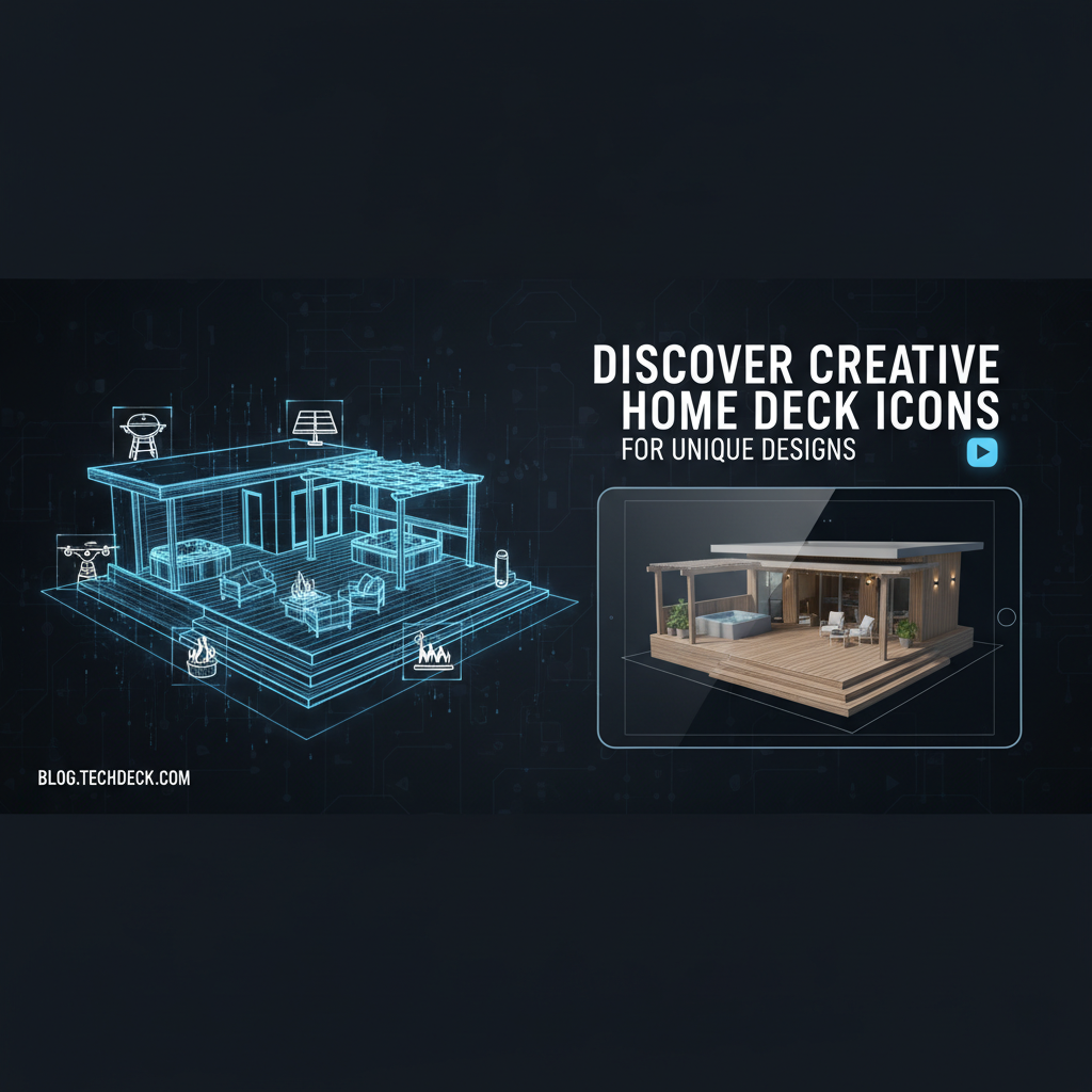 Discover Creative Home Deck Icons for Unique Designs