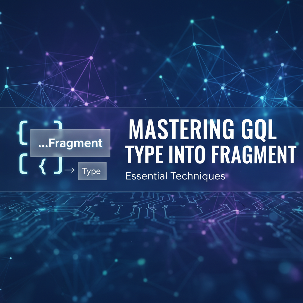 Mastering GQL Type into Fragment: Essential Techniques