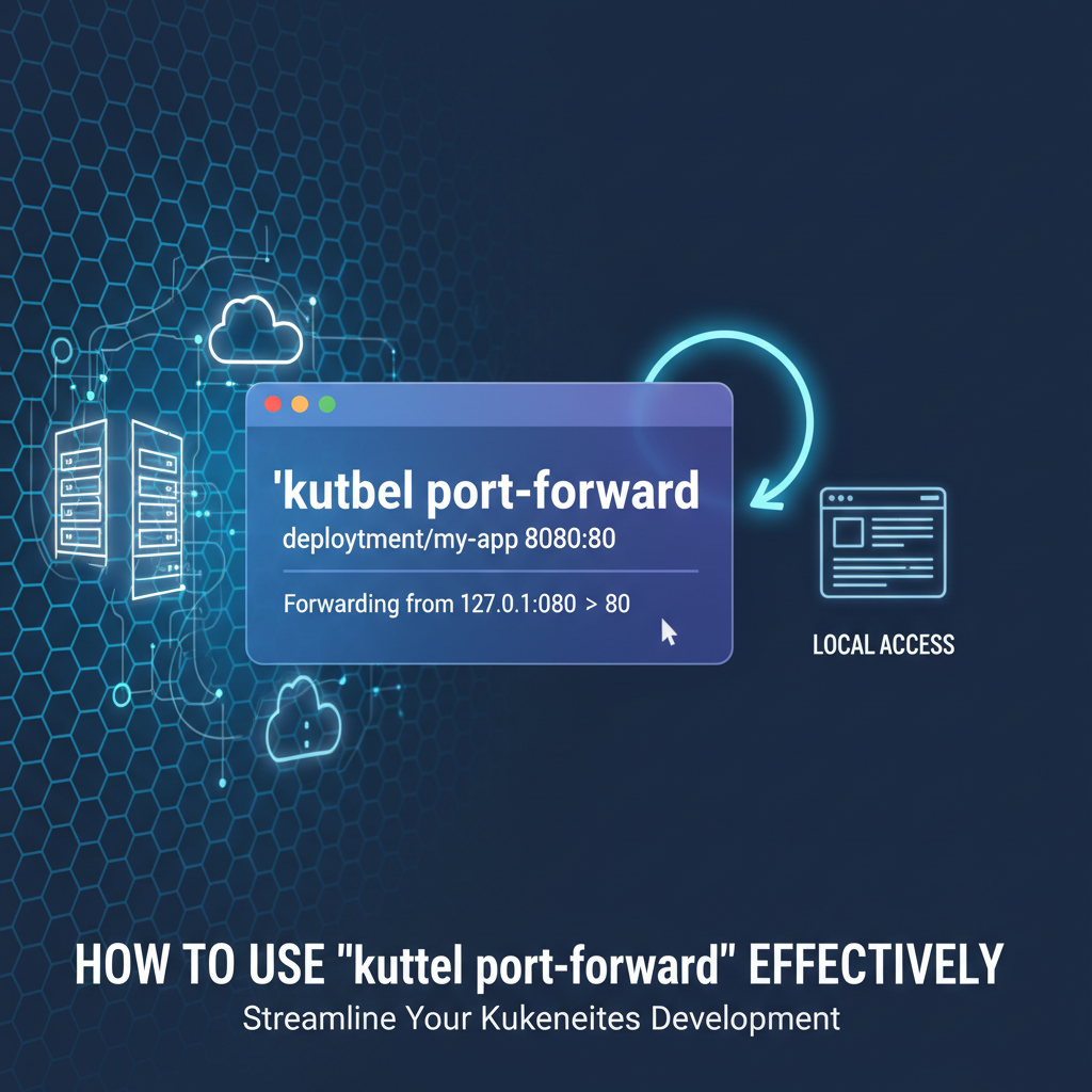 How to Use kubectl port-forward Effectively