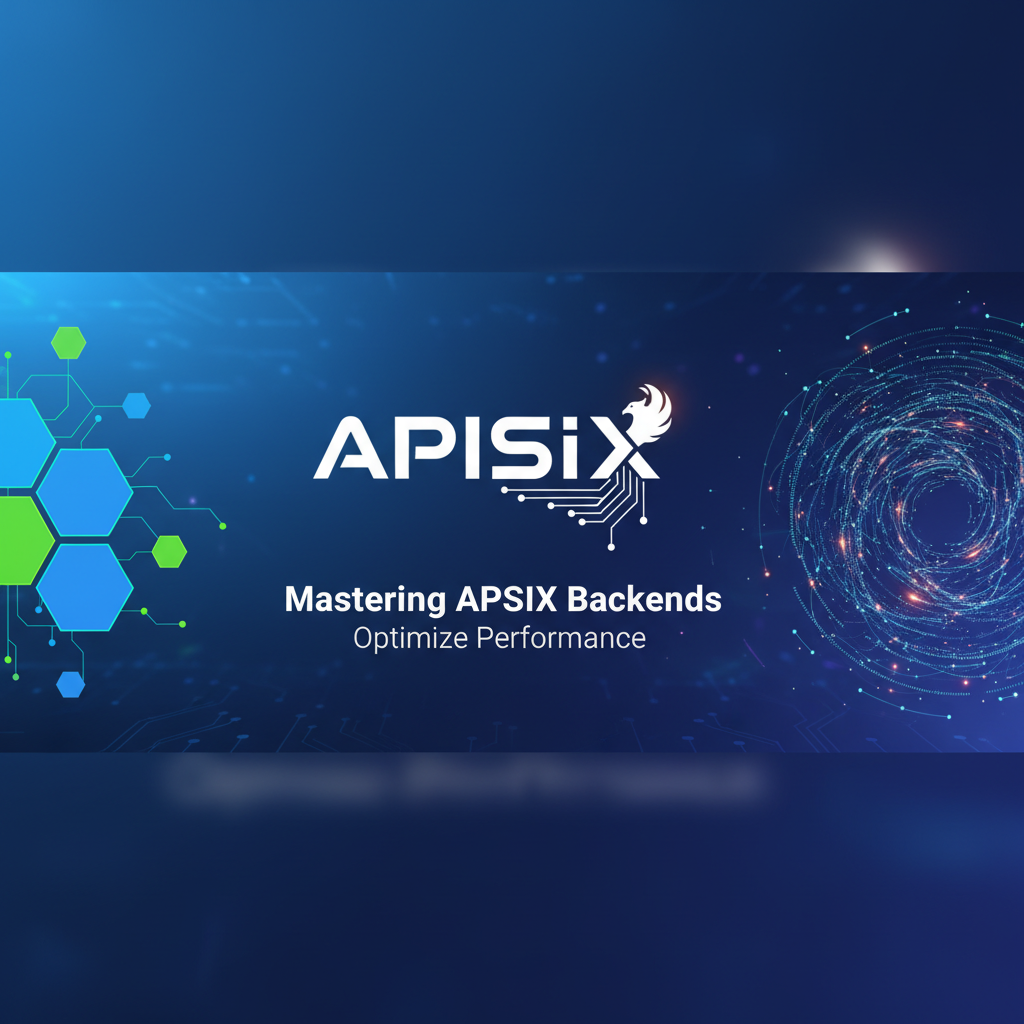 Mastering APISIX Backends: Optimize Performance