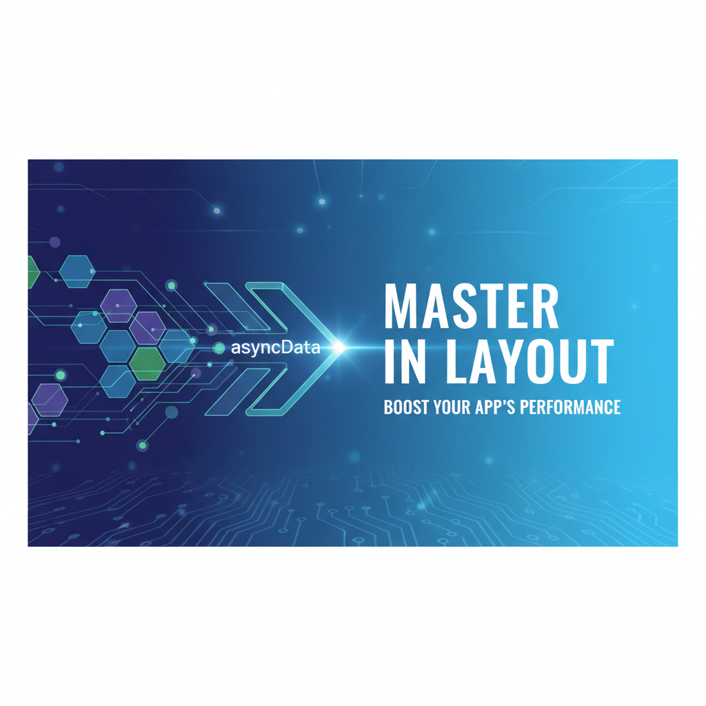Master asyncdata in Layout: Boost Your App's Performance
