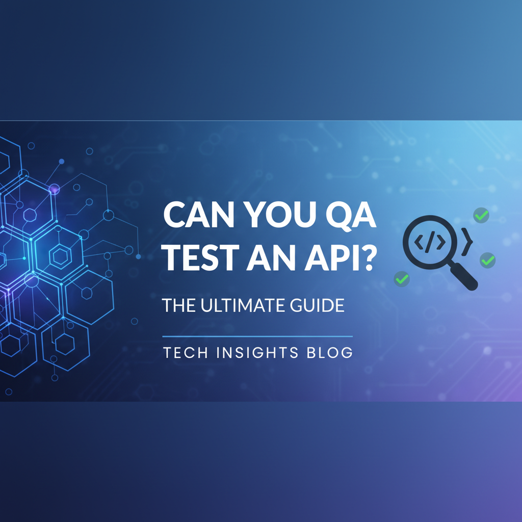 Can You QA Test an API? The Ultimate Guide