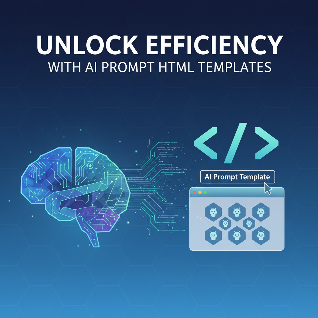 Unlock Efficiency with AI Prompt HTML Templates